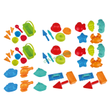 HOMOKOZÓFORMÁK - 50 DB-OS KÉSZLET